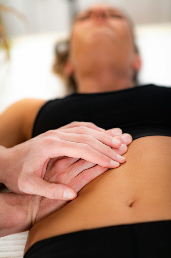 Chiropractor Working with Female Athlete